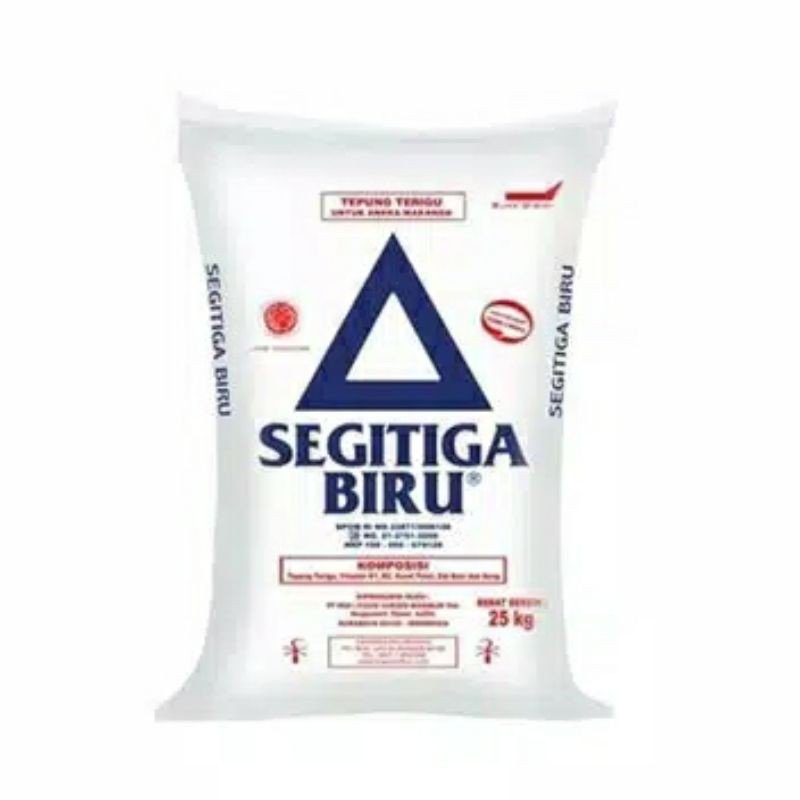 Tepung Segitiga Biru @25Kg/Sak