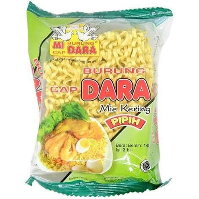 Mie Telor Cap Burung Dara